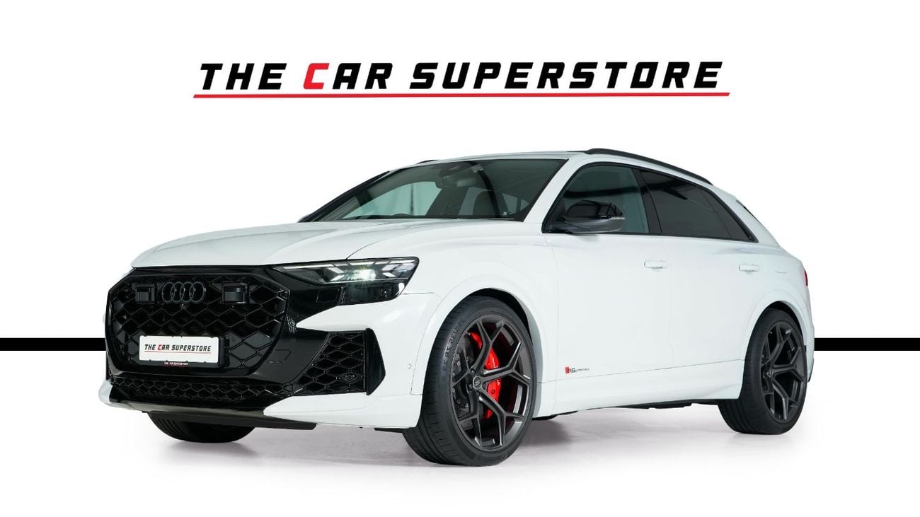 Audi RSQ8 PERFORMANCE TFSI quattro 4.0L Super SUV-Exclusive Order-Carbon Ceramic Brakes-23 Inch Satin Grey Rims