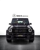 Mercedes Benz G63 AMG G63 GCC MANUFAKTUR EDITION +DOUBLE NIGHT PACKAGE CARBON INT+ 5 YEARS WARRANTY + FREE NANO COATING