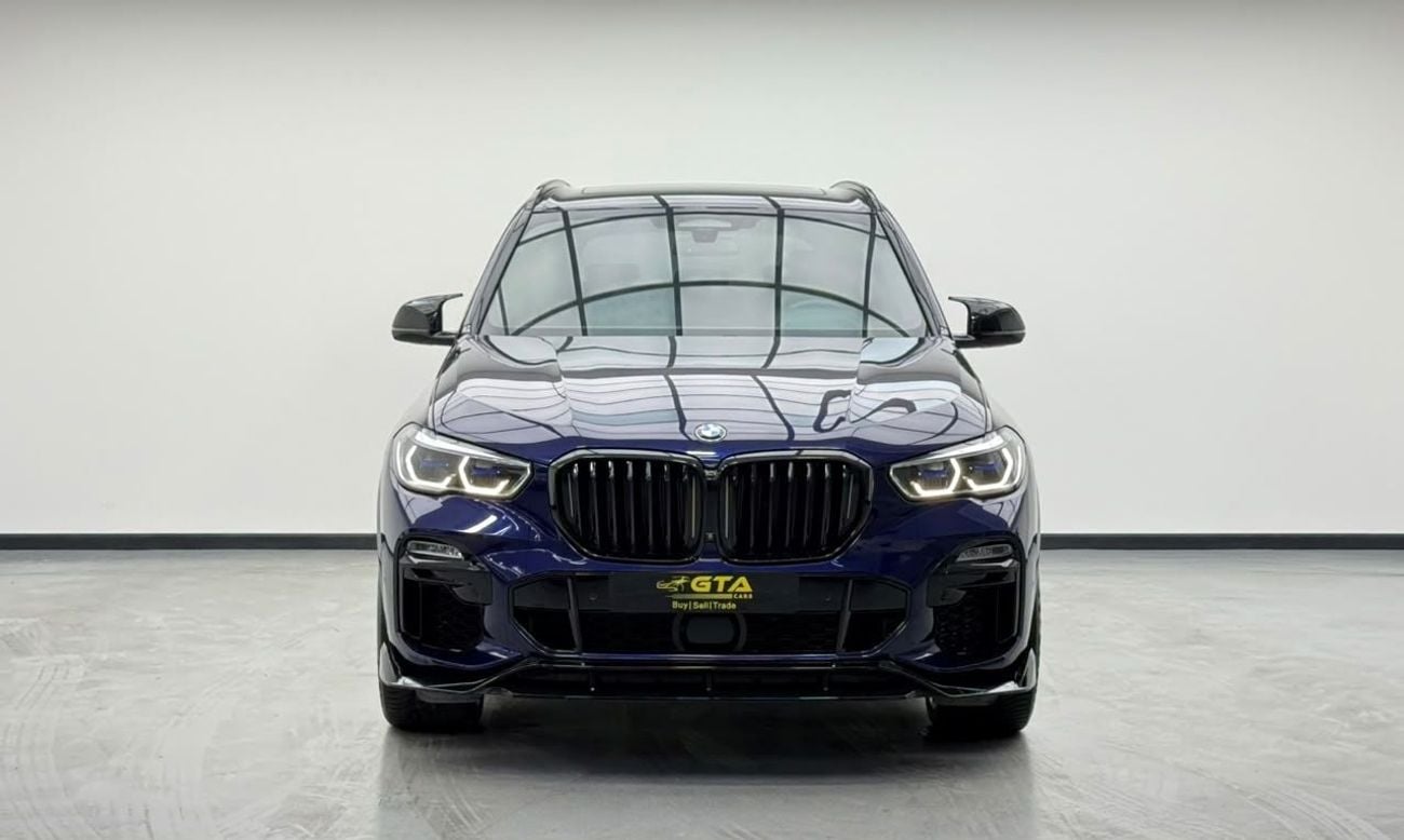 BMW X5 M50i EXCLUSIVE 2021 BMW X5 M50i, Warranty, 2028 BMW Service Pack, Full BMW Service History, Fully Loaded, GCC