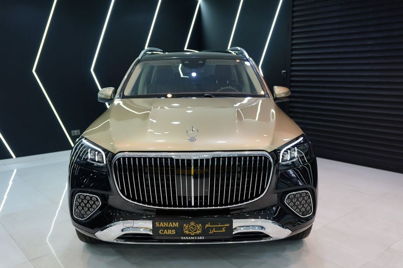 مرسيدس بنز 600 Maybach مرسيدس مايباخ GLS 600 موديل 2024، لونان، باقة المقاعد الخلفية الفاخرة، ضمان وخدمة جارجاش!!