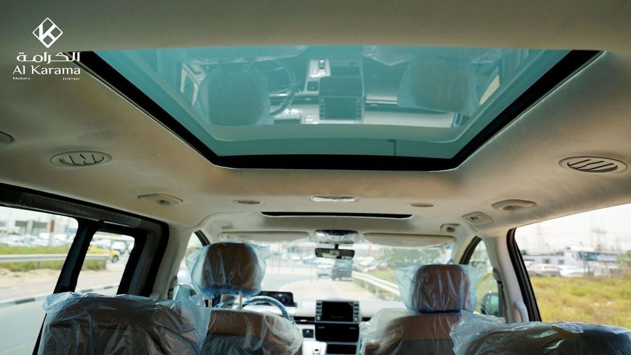 Hyundai Staria LUXURY - 3.5L V6 VIP Edition, 7 Seater with Pilot/VIP Seating | Boss Audio | 360 Camera | 2 Sunro