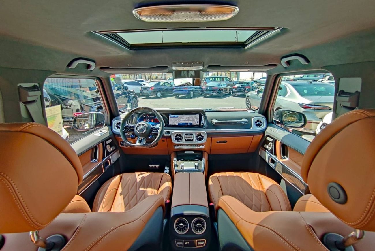 مرسيدس بنز G 63 AMG ستاندارد ضمان لمدة 5 سنوات على ألياف الكربون الداخلية والخارجية (2026) - مجلس التعاون الخليجي