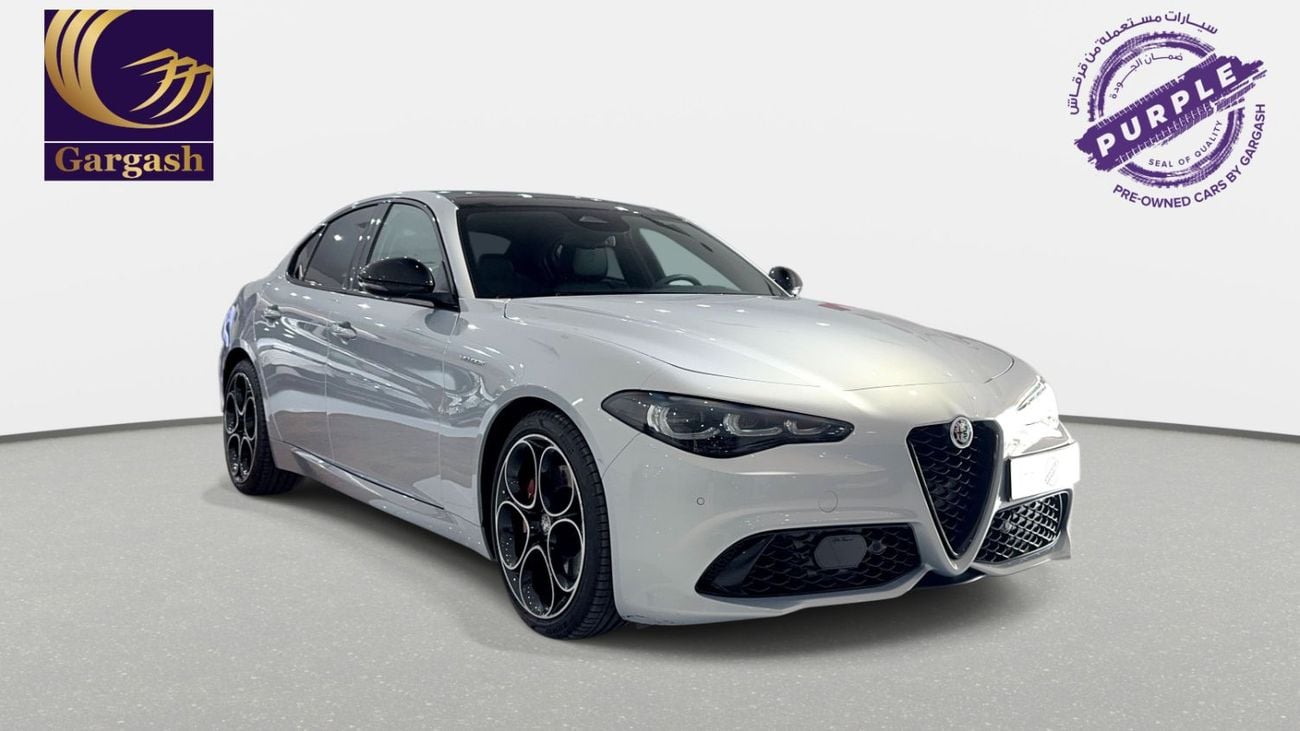Alfa Romeo Giulia VELOCE | 2025 | 0% DP | AED 2,452/ Month | Gargash Warranty and Service