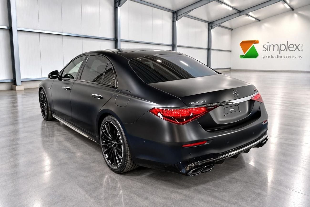 Mercedes Benz S63 AMG E PERFORMANCE