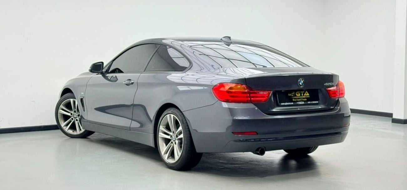 BMW 420i SPORTS LINE 2016 BMW 420i Coupe, Service History, Fully Loaded, Excellent Condition, GCC