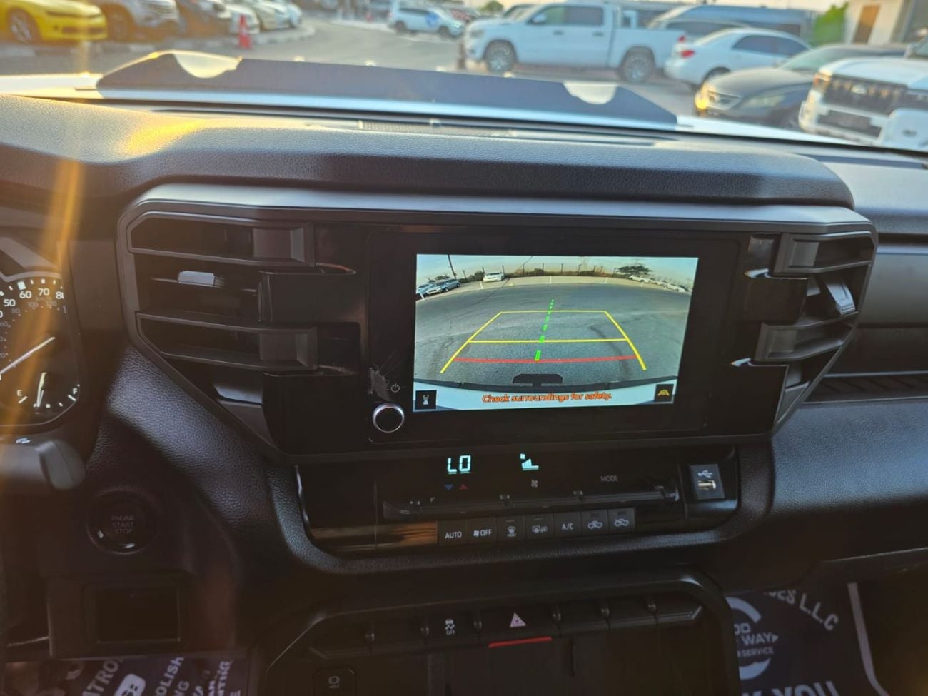 Toyota Tundra SR 2025 Model 4x4 , Push button , original leather and short body