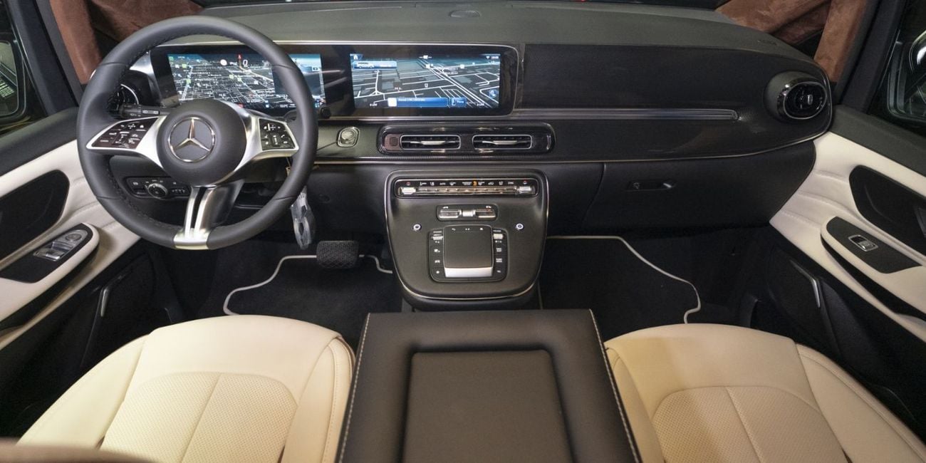 Mercedes Benz V300 VLINE VIP EDITION NEW ARRIVAL 2026 MODEL VIP MERCEDES GCC V300 with ADDITIONAL REAR AC - 2 Years Warranty by VLINE