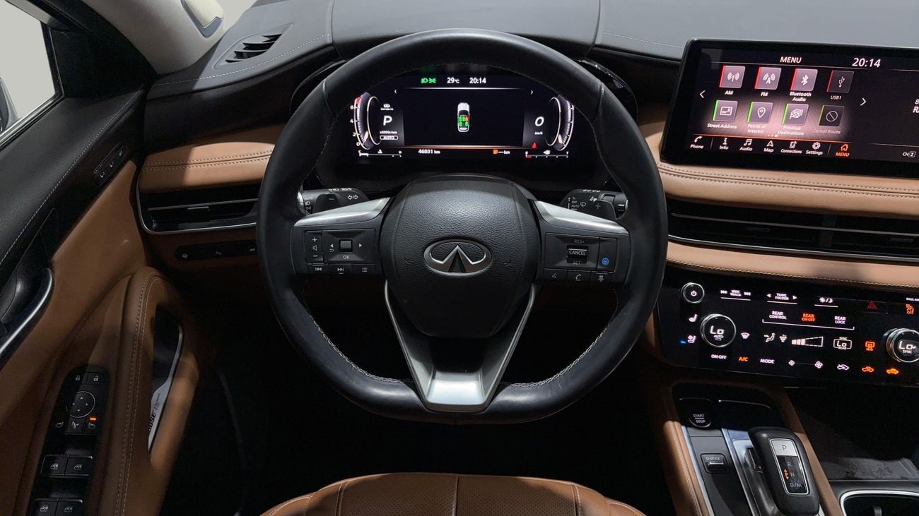 Infiniti QX60 SENSORY 2023 | AED 2225/Month | 0 DP | 30 Day Return | Warranty | Service History
