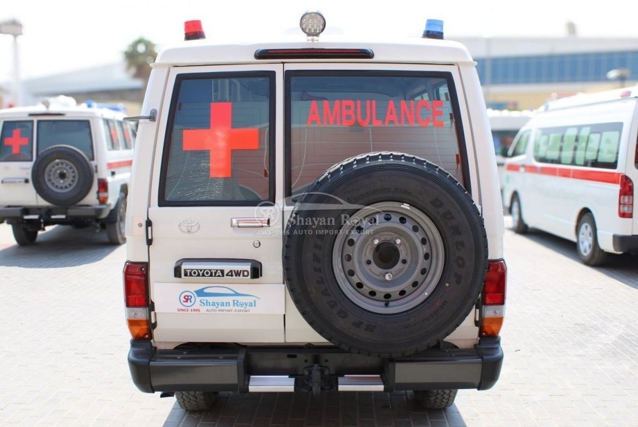 Toyota Land Cruiser LC78 4.2L LHD LC78 AMBULANCE 4.2L DSL V6 4WD 3DR MT 2025MY | FOR EXPORT