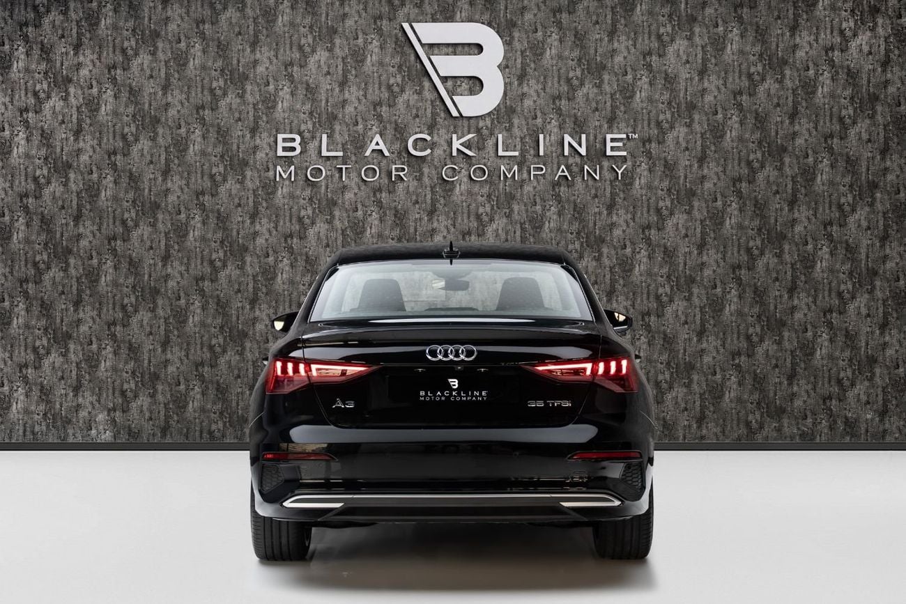 Audi A3 35 TFSI ADVANCED BUY NOW, PAY LATER | THE BLACKLINE STANDARD | 2028 Audi Warranty and Service Contract