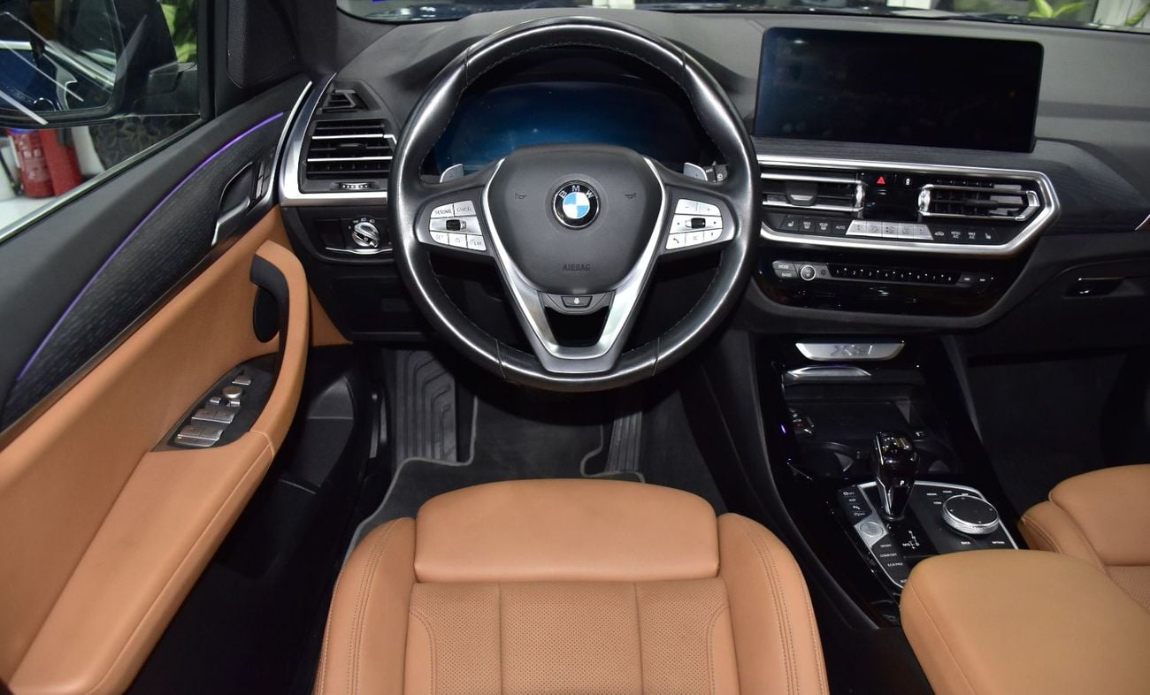BMW X3 XDRIVE 30i EXCLUSIVE EXCELLENT DEAL for our BMW X3 sDrive30i ( 2024 Model ) in Blue Color American Specs