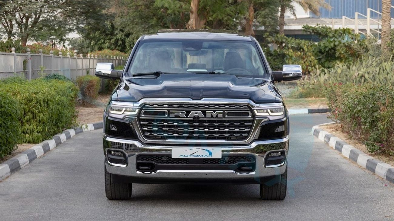 RAM 1500 Limited Longhorn Crew Cab Hurricane H.O 3.0TT GCC 2026 With 5 Years or 200,000 Km Warranty