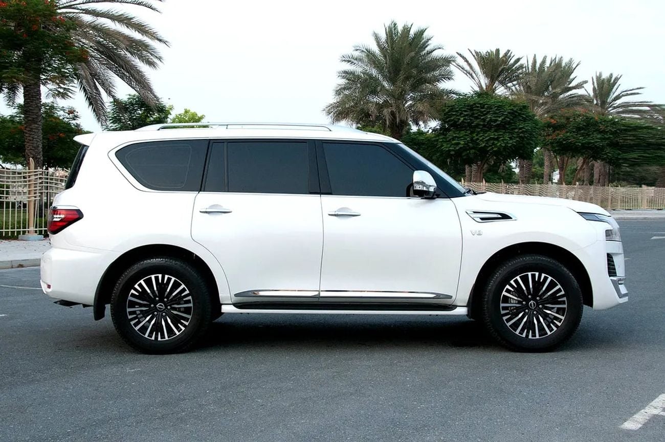 Nissan Patrol LE PLATINUM CITY | GCC Specs | Dealer Warranty And Service Contract