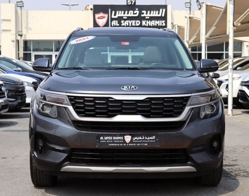 Kia Seltos EX ACCIDENTS FREE - GCC - ORIGINAL PAINT - SUNROOF - PERFECT CONDITION INSIDE OUT - 1600 CC
