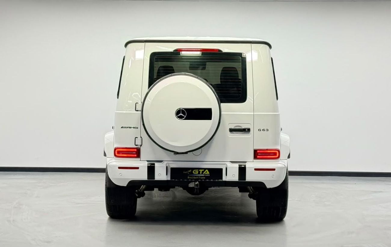 مرسيدس بنز G 63 AMG STANDARD مرسيدس بنز G63 AMG موديل 2022، باقة نايت، ضمان، سجل صيانة كامل، مقصورة داخلية من ألياف الكربون، دول