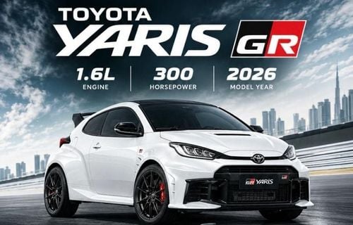تويوتا يارس GR هاتشباك 1.6 لتر إصدار GR RALLY 2026 للتصدير فقط