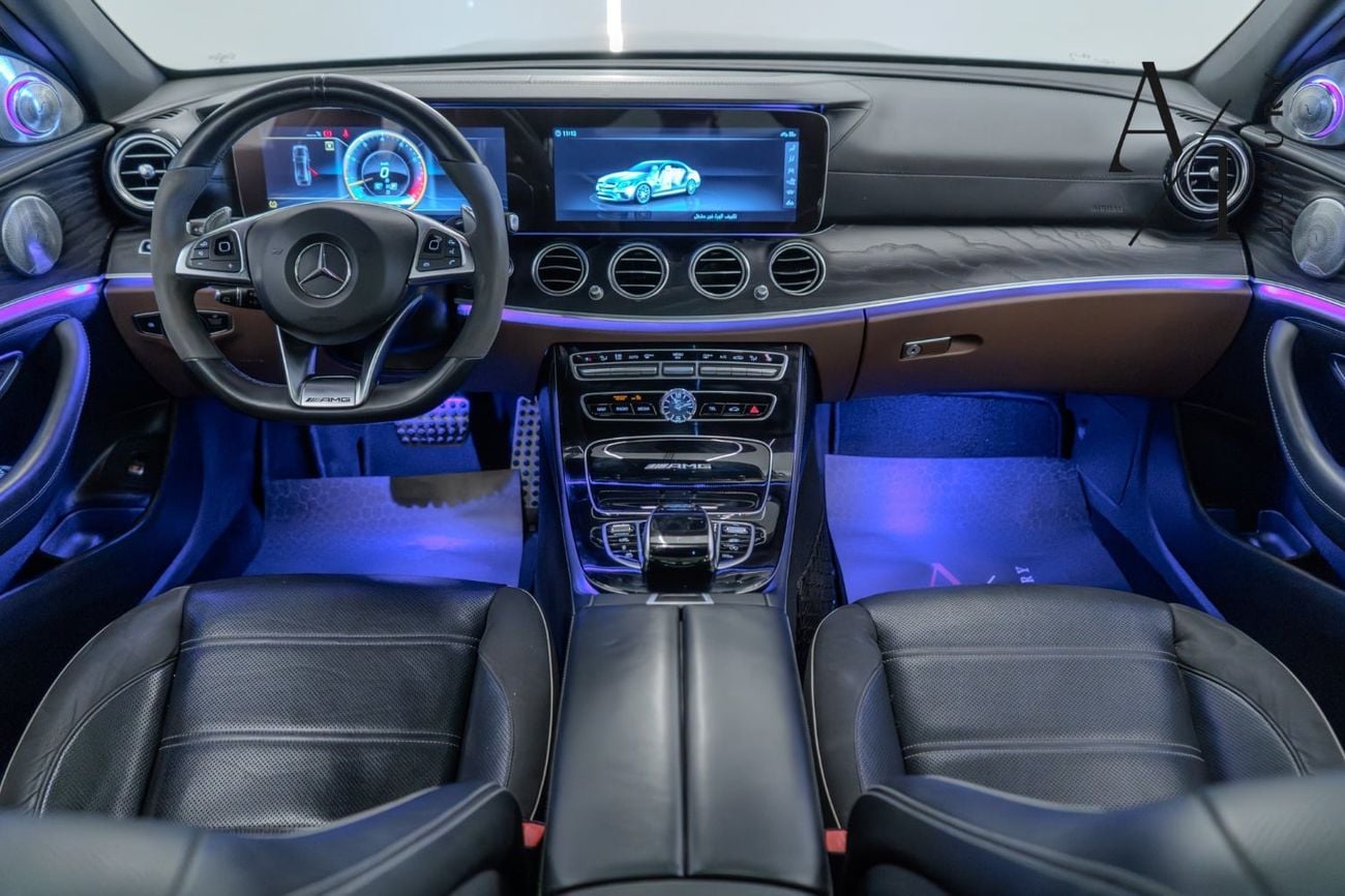 مرسيدس بنز E 63 AMG S موديل 2018، بحالة ممتازة، كاملة المواصفات، بمواصفات خليجية