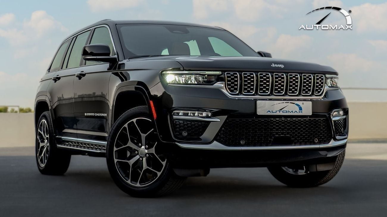 جيب جراند شيروكي Summit Reserve Luxury V6 3.6L 4X4 GCC 2025 With 5 Years Or 100K Warranty & 5 Years Service @Official