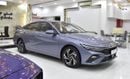 Hyundai Elantra COMFORT EXCELLENT DEAL for our Hyundai Elantra ( 2024 Model ) in Blue Color Chinese Specs