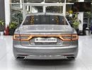 Lincoln Continental RESERVE EXCELLENT DEAL for our Lincoln Continental ( 2020 Model ) in Silver Color GCC Specs