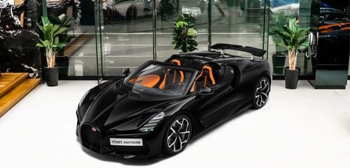 بوغاتي Mistral 8.0L W16 Quad-Turbocharged Engine