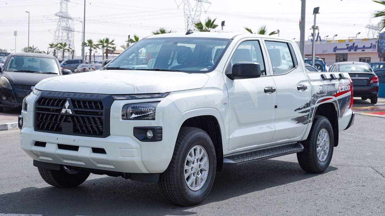 ميتسوبيشي L200 GLX جديدة كلياً – محرك ديزل توربو سعة 2.5 لتر، دفع رباعي، ناقل حركة يدوي – C86 – موديل 2026 (خليجي)