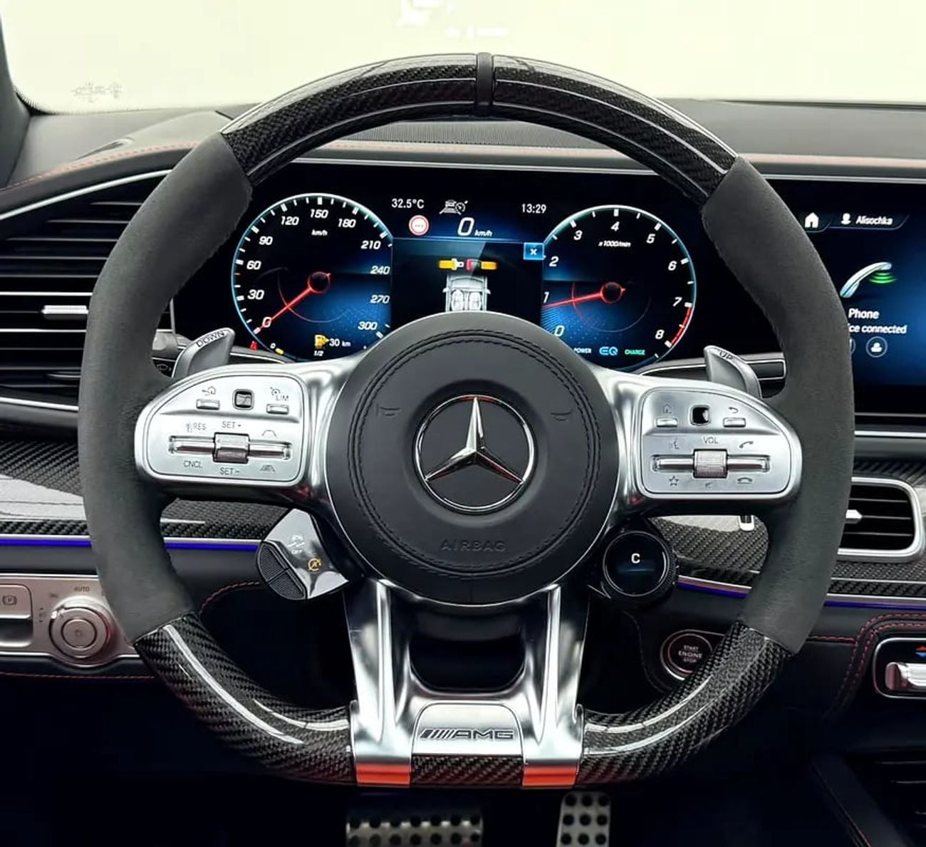 مرسيدس بنز GLE 63 AMG GLE 63 S AMG Coupe, Warranty, Carbon Fiber Interior, Excellent Condition, GCC