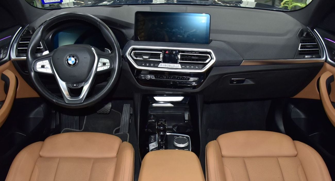 BMW X3 XDRIVE 30i EXCLUSIVE EXCELLENT DEAL for our BMW X3 sDrive30i ( 2024 Model ) in Blue Color American Specs