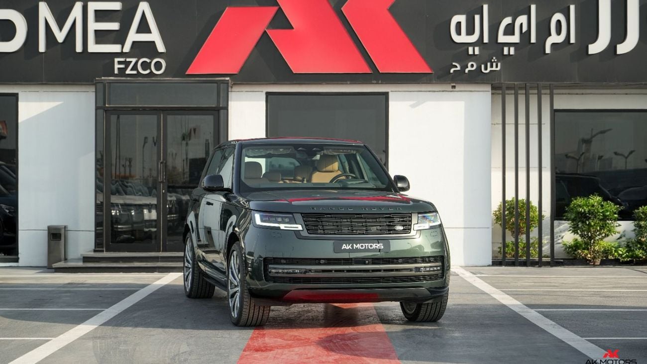 لاند روفر رينج روفر HSE P400 أخضر-بني فاتح 2026MY للتصدير فقط