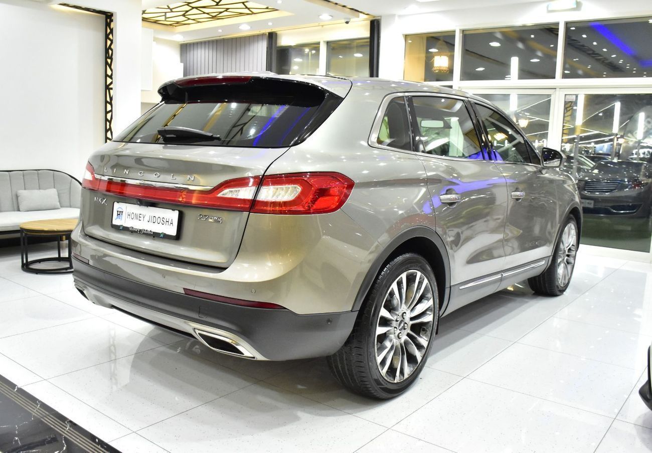Lincoln MKX RESERVE EXCELLENT DEAL for our Lincoln MKX 2.7 ECOBoost AWD ( 2016 Model ) in Beige Color GCC Specs