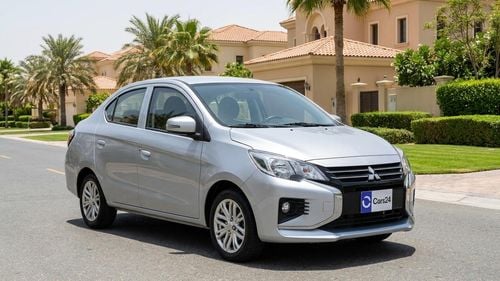 Mitsubishi Attrage GLX HIGHLINE 2023 | AED 386/Month | 0 DP | 30 Day Return | Warranty | Service History