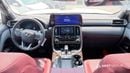 لكزس LX 700h سيجنتشر محرك هجين ثنائي التوربو سعة 3.5 لتر | كامل المواصفات | جلد عنابي | دفع رباعي | 2026 | مواصفات خليجية