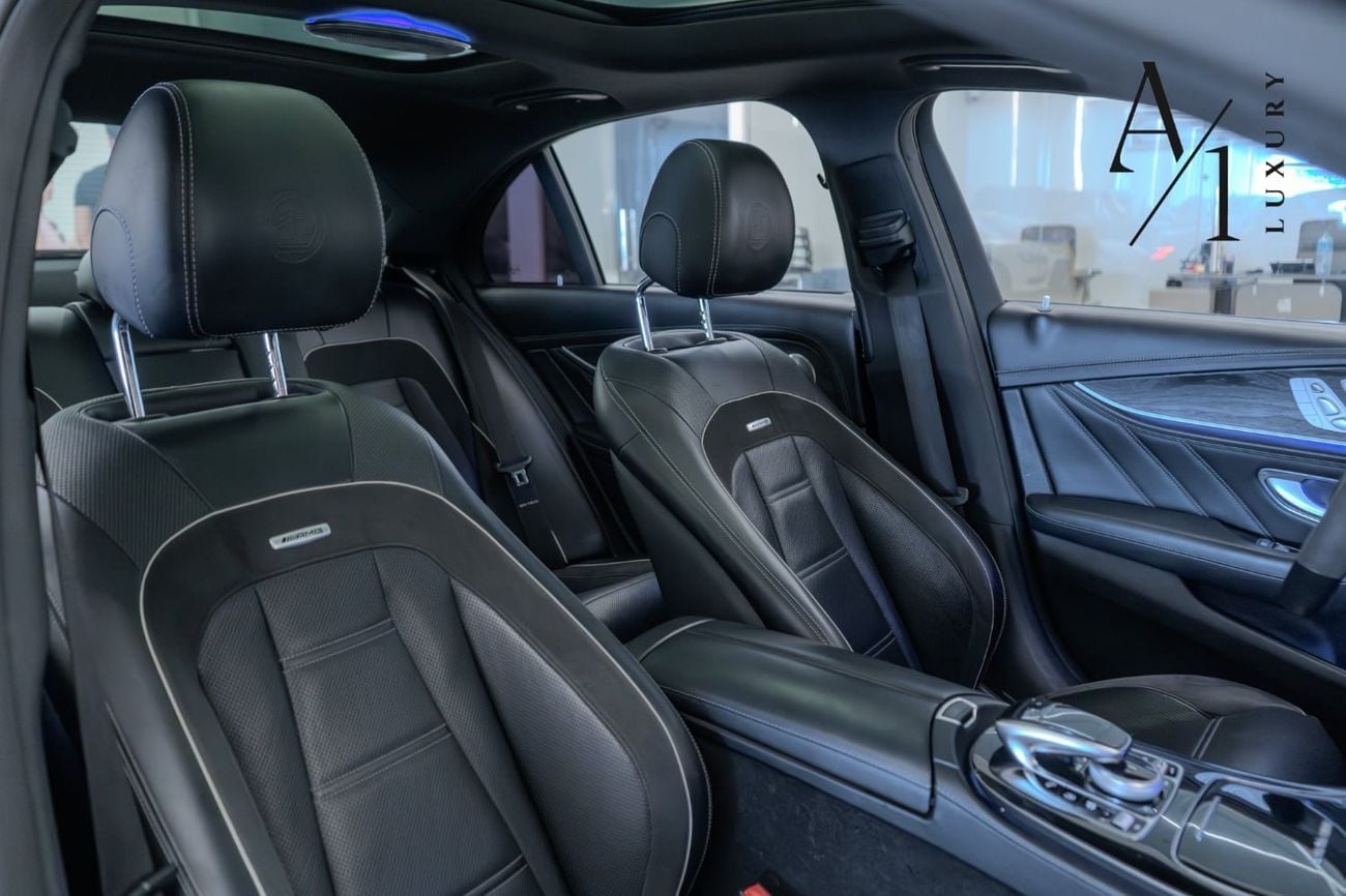 مرسيدس بنز E 63 AMG S موديل 2018، بحالة ممتازة، كاملة المواصفات، بمواصفات خليجية