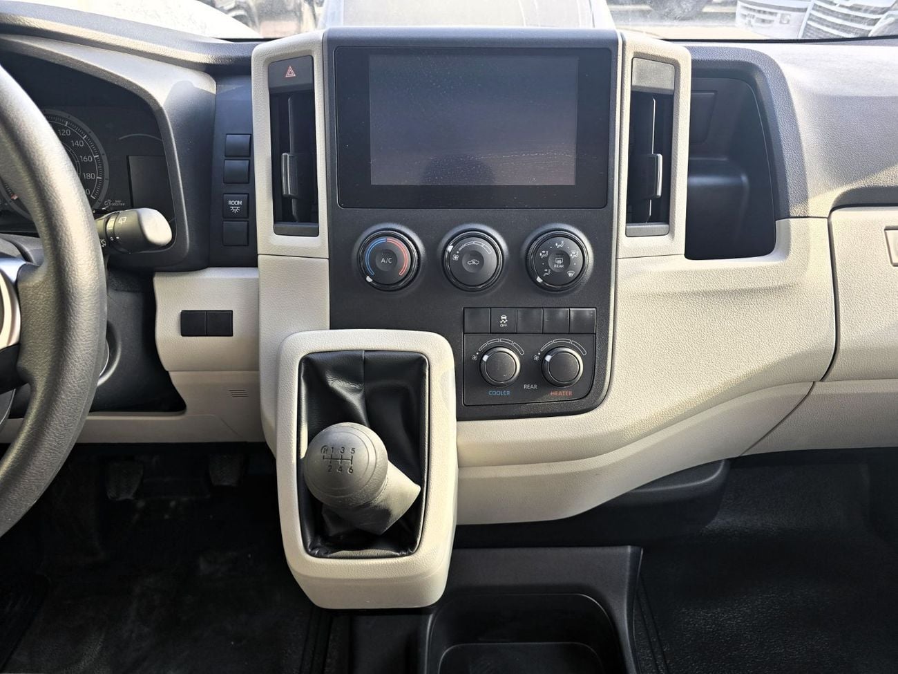 Toyota Hiace DX Toyota Hiace High Roof Black Bump 3.5l M/T White color 2026