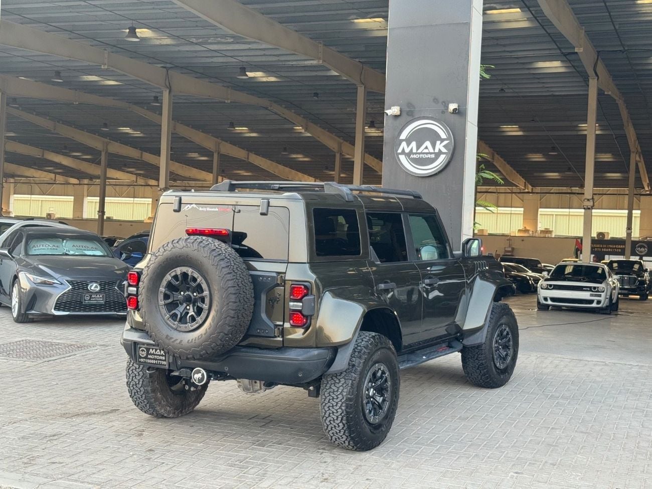 Ford Bronco RAPTOR / V6 3.0 TT / LOW MILEAGE / RADAR / LINE ASSEST / 360 CAMERA / ORIGINAL FOX SUSPENSION KIT