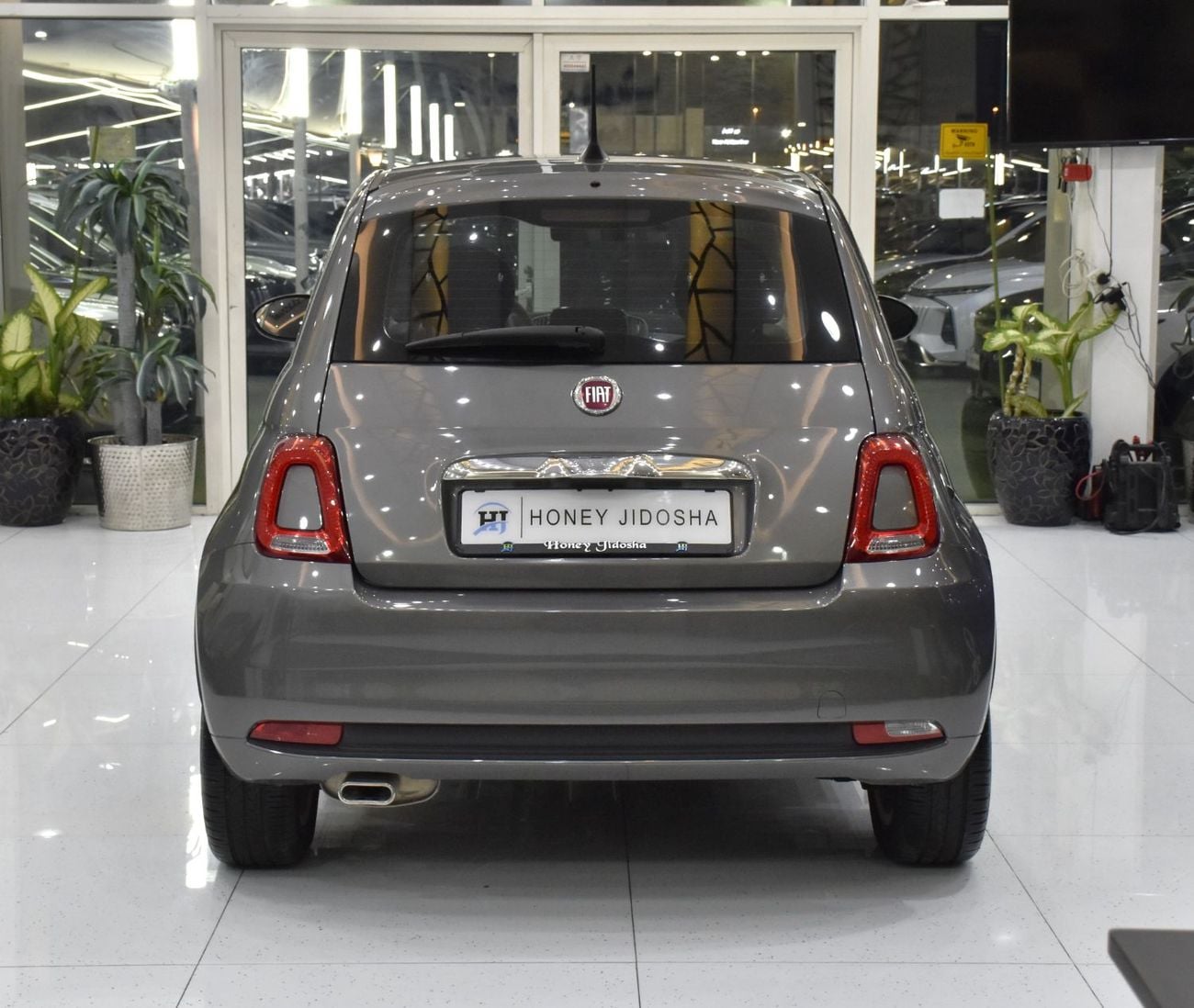 Fiat 500 DOLCEVITA EXCELLENT DEAL for our Fiat 500 Dolcevita ( 2024 Model ) in Grey Color GCC Specs