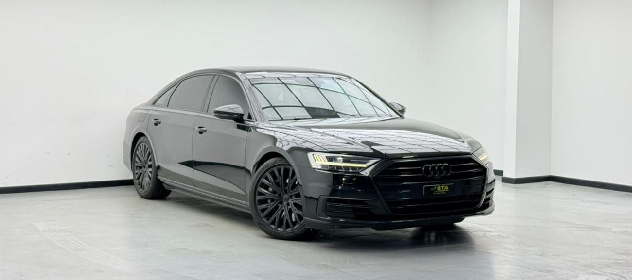 أودي A8 L 60 TFSI أودي A8L 60 TFSI كواترو موديل 2019، ضمان، سجل صيانة كامل لدى أودي، كاملة المواصفات، خليجية