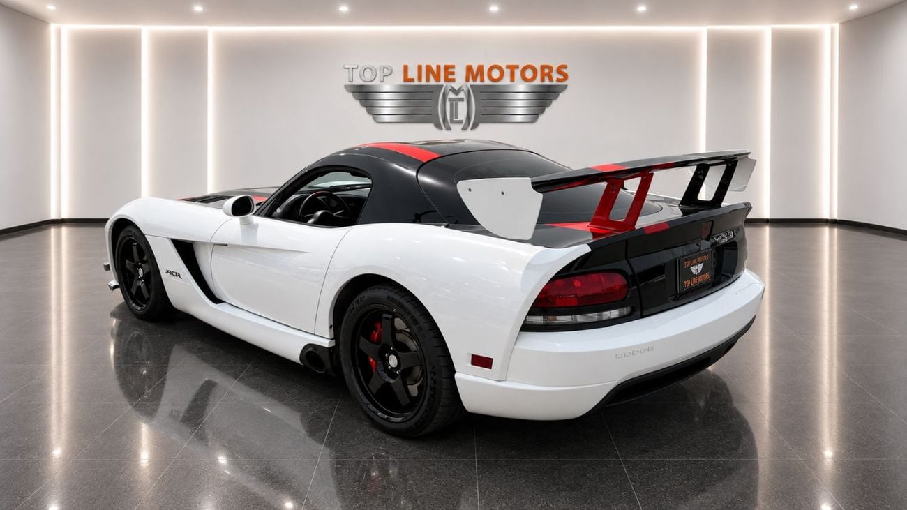 Dodge Viper STR10 ACR ACR V10 FULL SERVICE HISTORY with AL-FUTTAIM DEALER