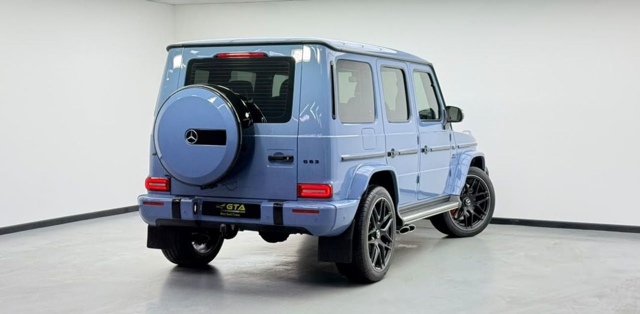 مرسيدس بنز G 63 AMG STANDARD مرسيدس بنز G63 AMG G Manufaktur موديل 2022، ضمان مرسيدس حتى 2027، سجل صيانة كامل لدى مرسيدس، خليجية
