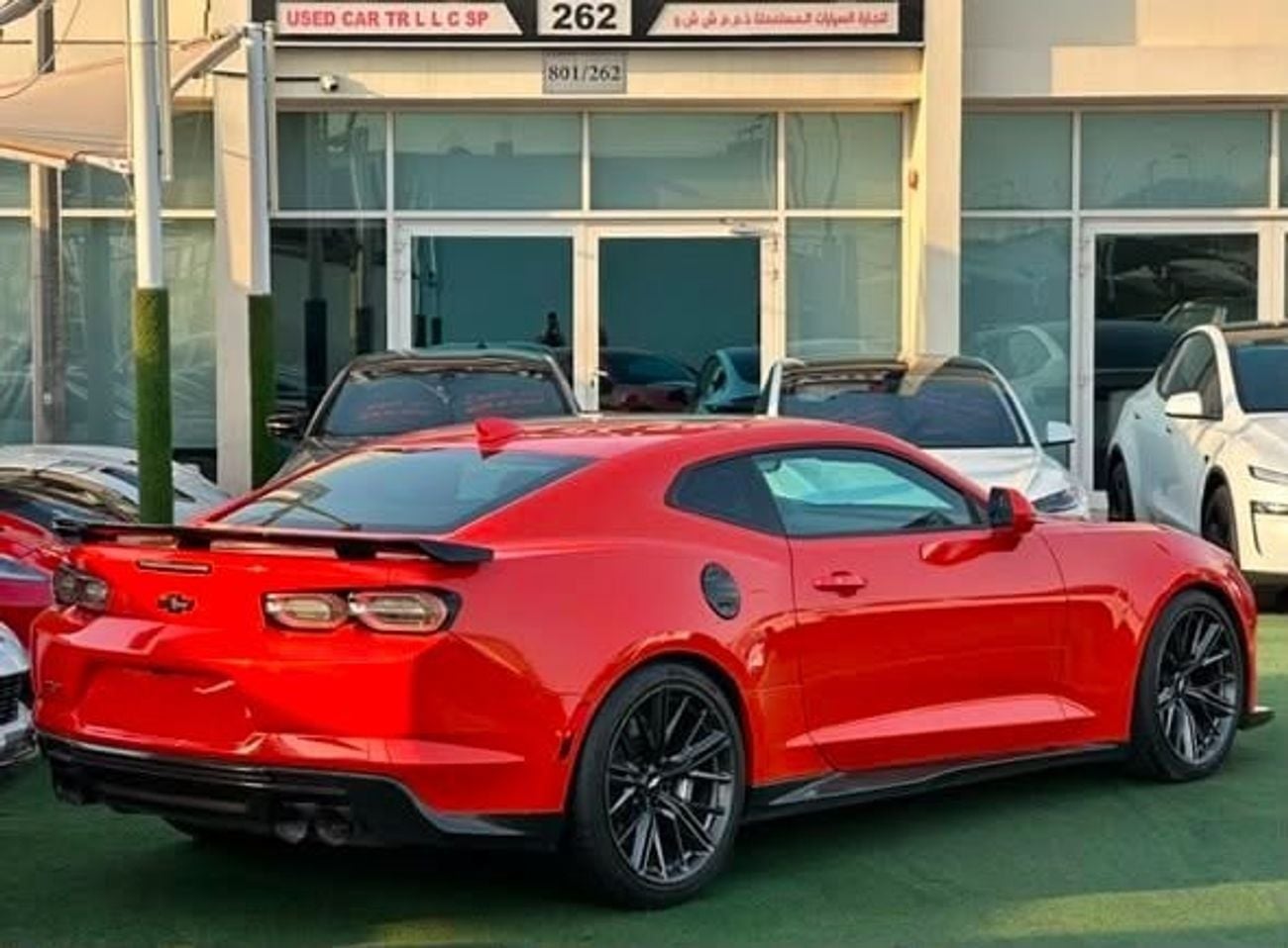 Chevrolet Camaro ZL1 CARBON FIBER CHEVROLET CAMARO GCC 2019 FULL OPTION ORIGINAL PAINT PERFECT CONDITION FULL SER