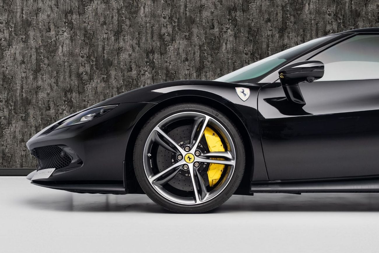 Ferrari 296 GTB BUY NOW, PAY 2027 | THE BLACKLINE STANDARD | Warranty, Ferrari Service Contract, Low KMs, GCC