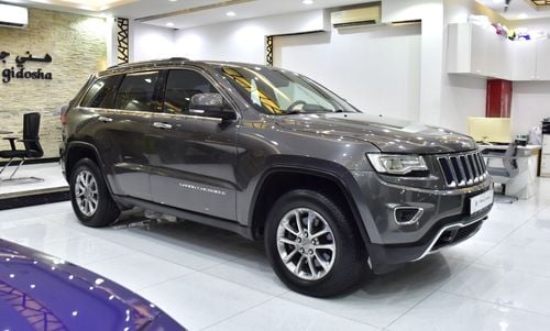 جيب جراند شيروكي EXCELLENT DEAL for our Jeep Grand Cherokee Limited 4x4 ( 2015 Model ) in Grey Color GCC Specs