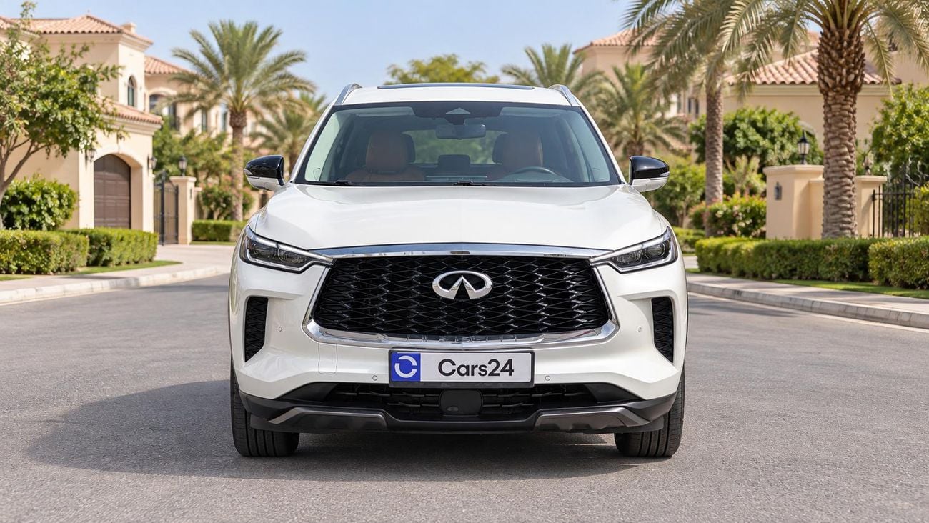Infiniti QX60 SENSORY 2023 | AED 2225/Month | 0 DP | 30 Day Return | Warranty | Service History