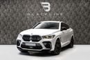 BMW X6 M STANDARD BUY NOW, PAY 2027 | THE BLACKLINE STANDARD | July 2027 Warranty + Service, GCC, Low KMs