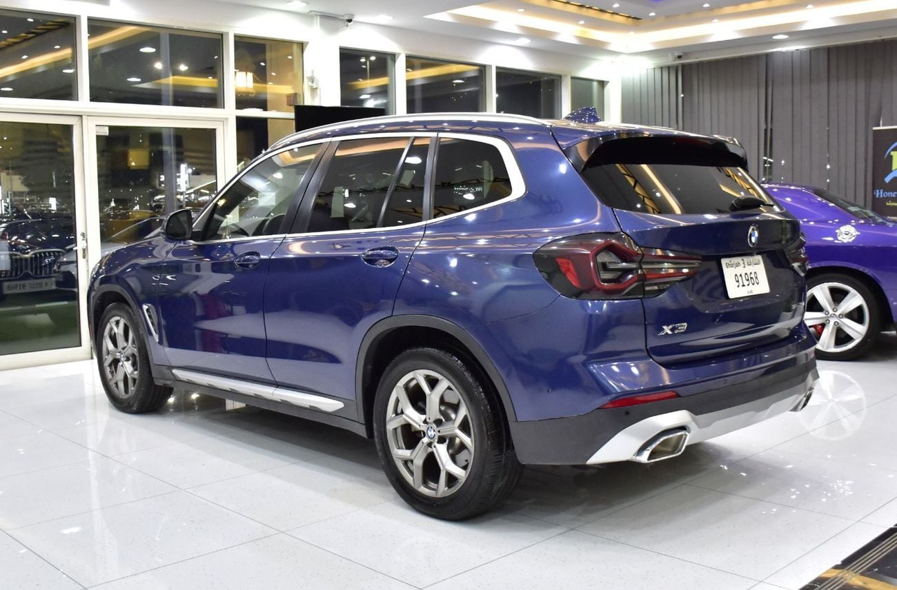 BMW X3 XDRIVE 30i EXCLUSIVE EXCELLENT DEAL for our BMW X3 sDrive30i ( 2024 Model ) in Blue Color American Specs