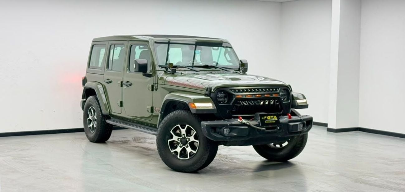 Jeep Wrangler Unlimited RUBICON 2021 Jeep Wrangler Unlimited Rubicon, Warranty, Full Service History, GCC Specs.
