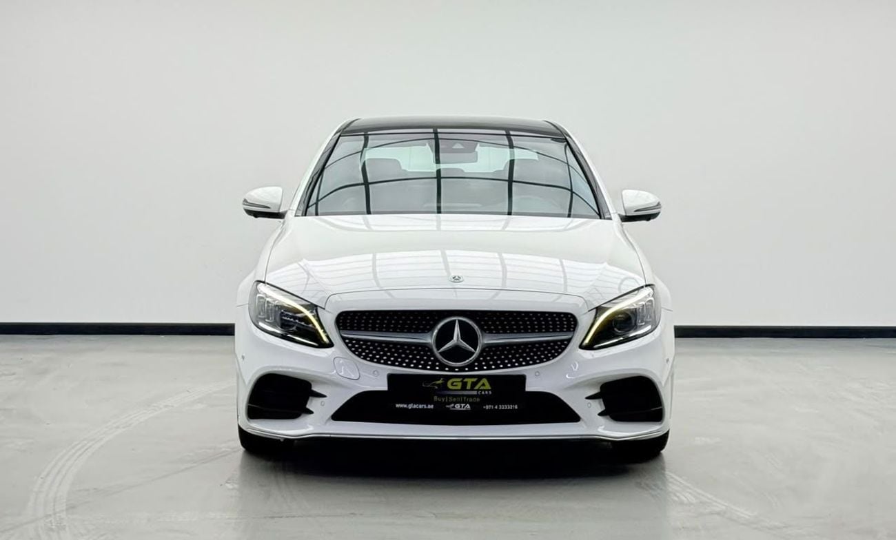 Mercedes Benz C200 STANDARD 2021 Mercedes Benz C200 AMG, Warranty, Full Service History, Fully Loaded, Excellent Condition, GCC