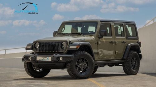 Jeep Wrangler Unlimited Willys V6 3.6L GCC 2026 With 3 Years Or 60,000 Km Warranty @ Official Dealer