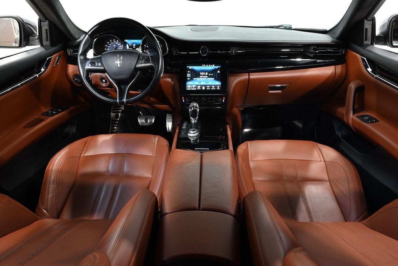 مازيراتي كواتروبورتي GTS 2017 Maserati Quattroporte GTS, Full Service History, Excellent Condition, GCC