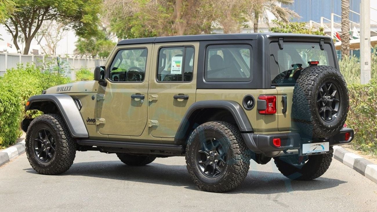 Jeep Wrangler Unlimited Willys V6 3.6L GCC 2026 With 3 Years Or 60,000 Km Warranty At Official Dealer
